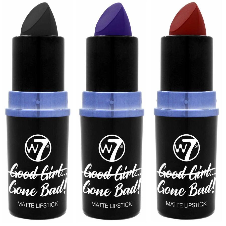 W7 Good Girl... Gone Bad! Matte Lipstick - Black Magic