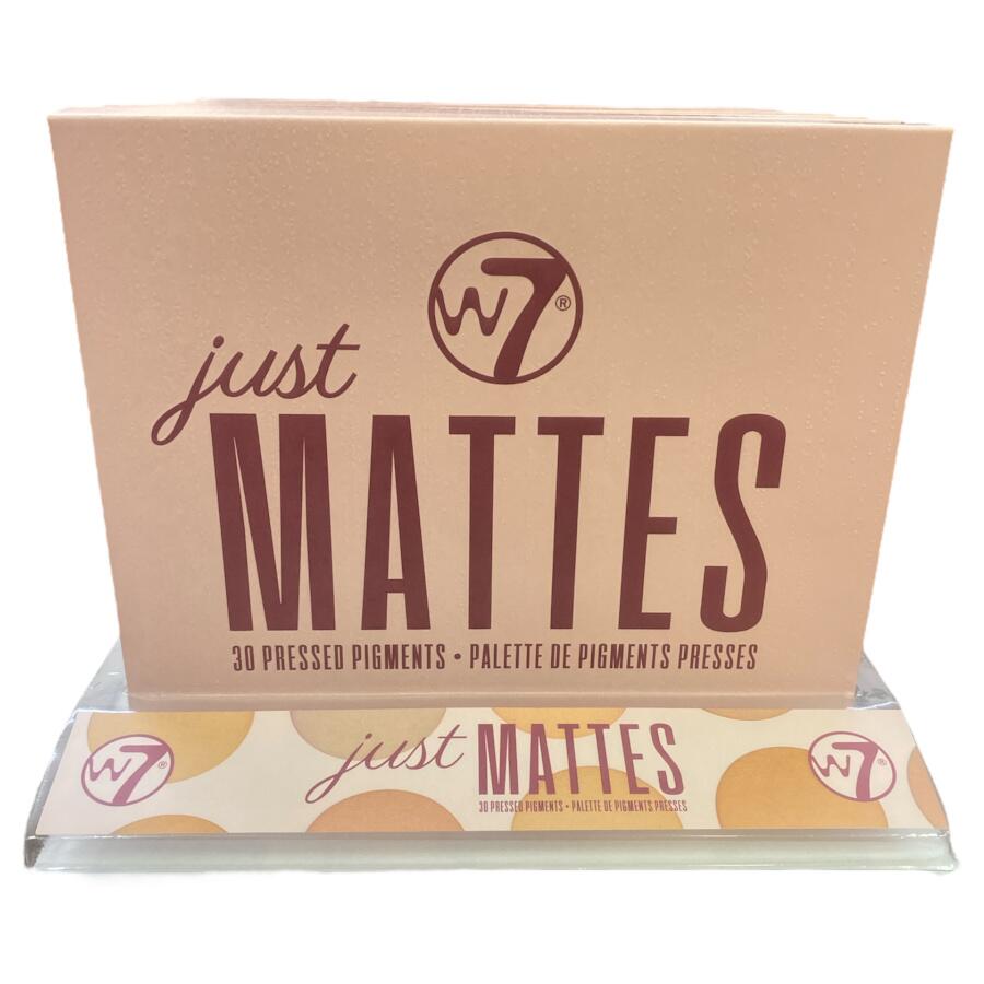 W7 Just Mattes Pressed Pigment Palette