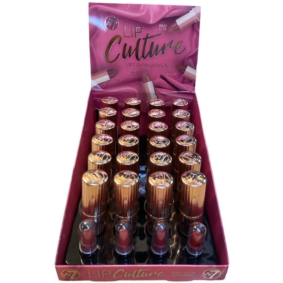W7 Lip Culture Soft Satin Lipsticks
