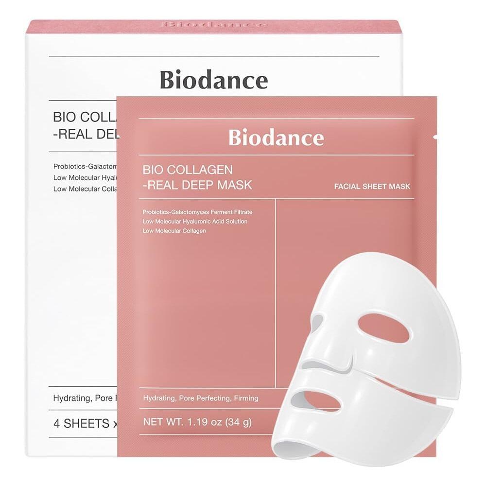 Biodance Bio Collagen Real Deep Facial Sheet Mask - 4pk