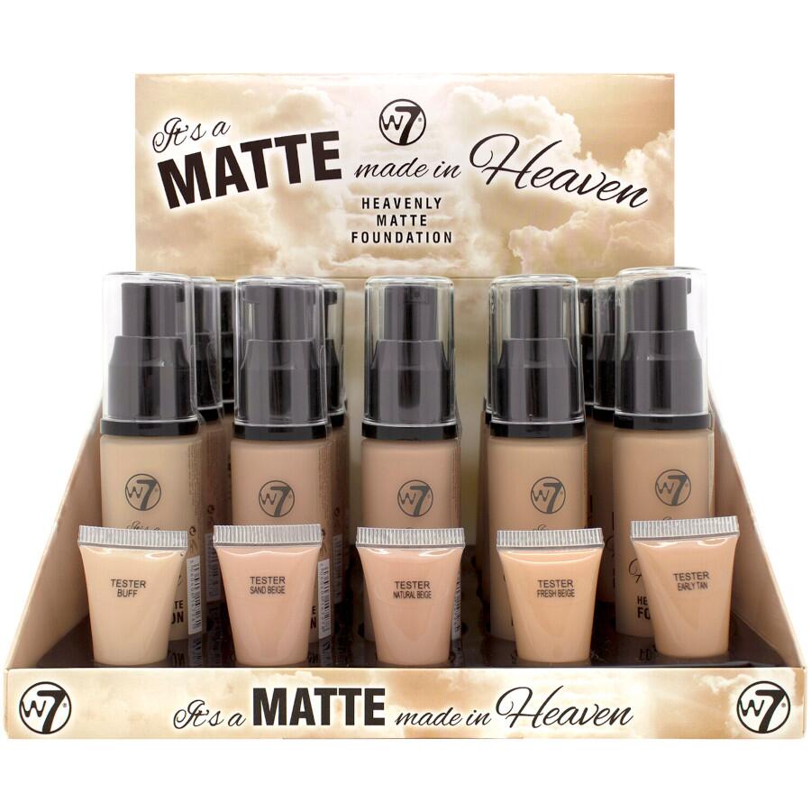 W7 Matte Made In Heaven Foundation
