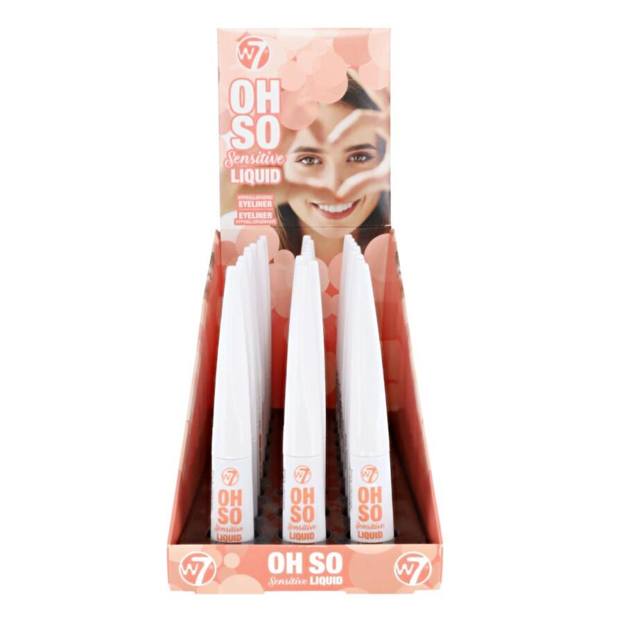 W7 Oh So Sensitive Liquid Hypoallergenic Eyeliner