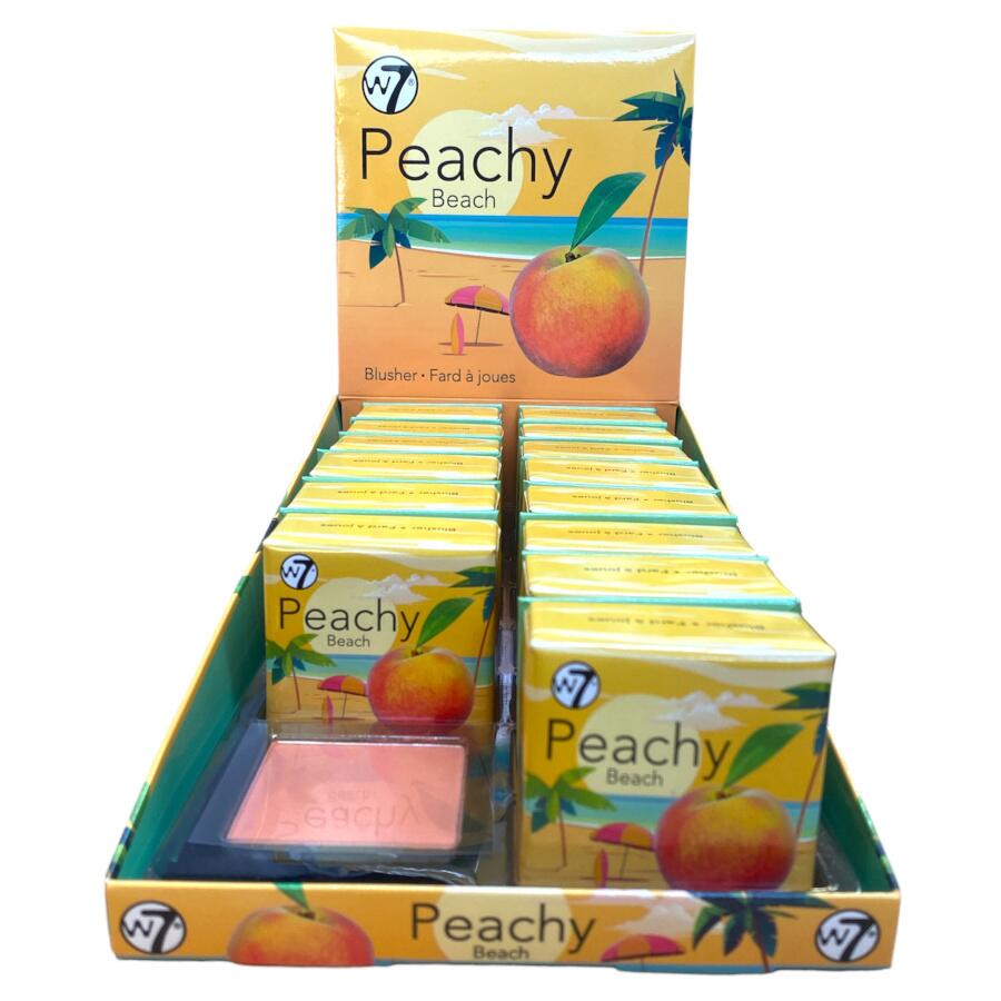 W7 Peachy Beach Box Blusher