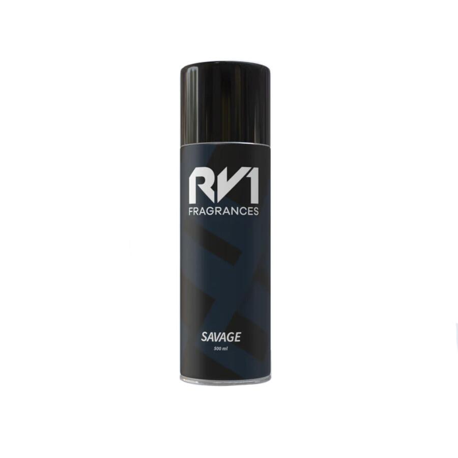 RV1 Fragrances Savage Air Freshener Spray 500ml