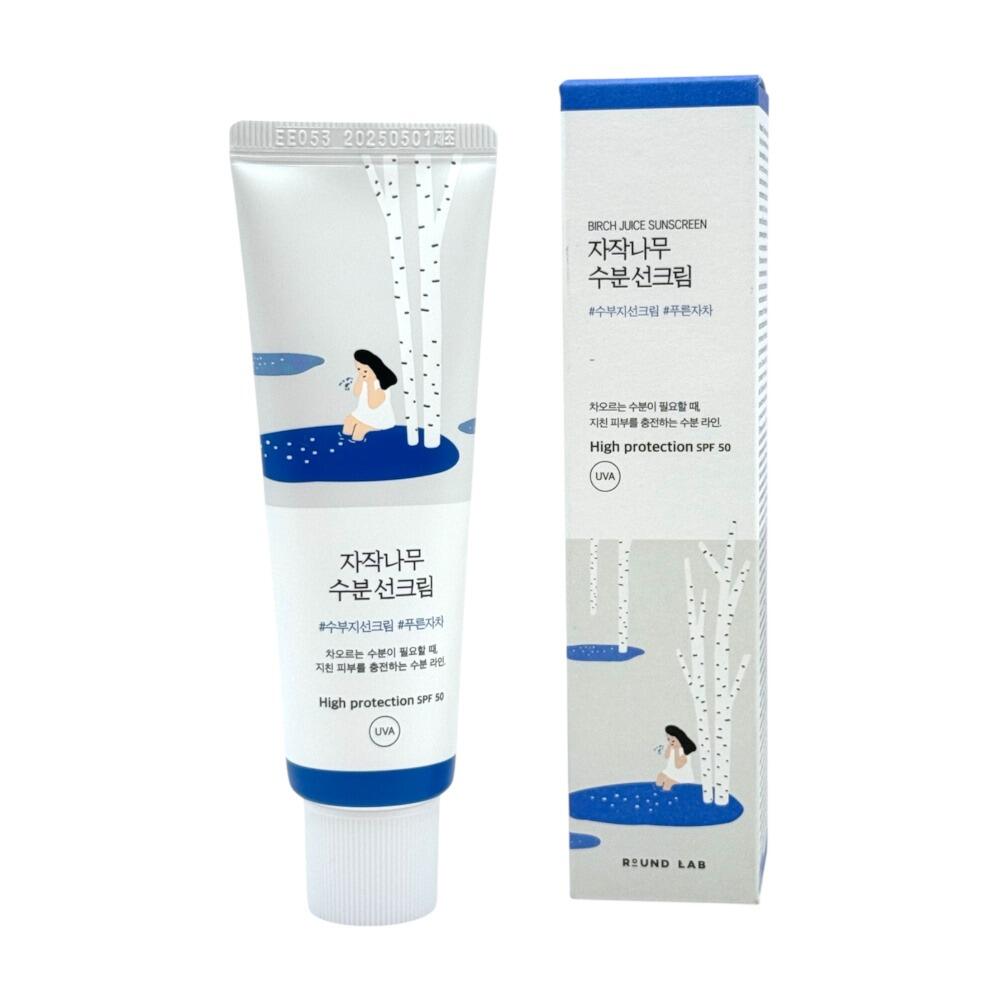 Round Lab Birch Juice High Protection SPF 50 Sunscreen - 50ml