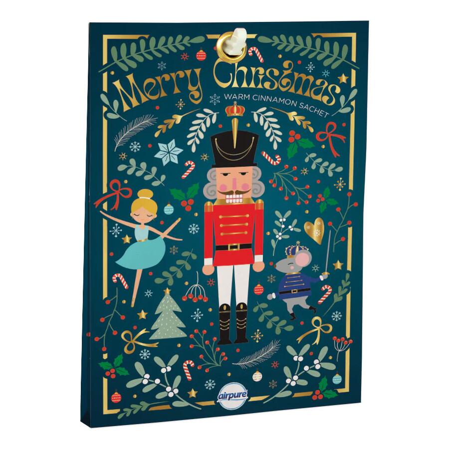 Airpure Nutcracker Warm Cinnamon Scented Sachet - 20g