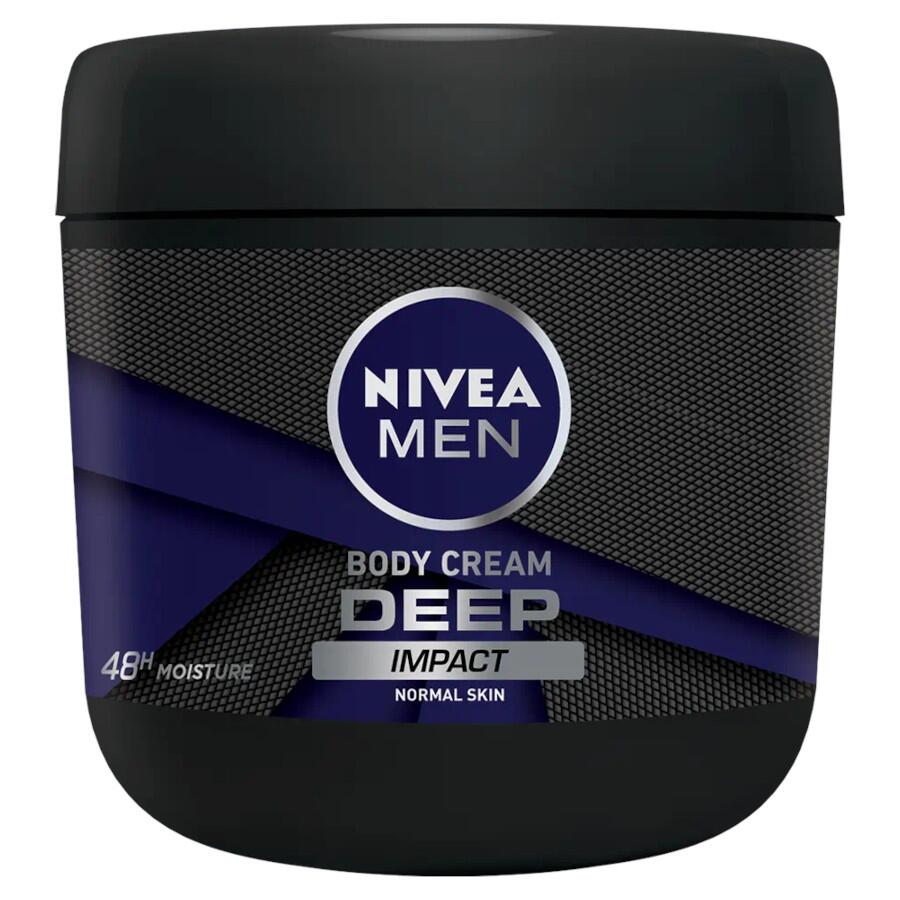 Nivea Men Deep Impact Body Cream for Normal Skin - 400ml