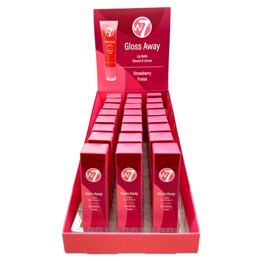 W7 Gloss Away Lip Balm - Strawberry