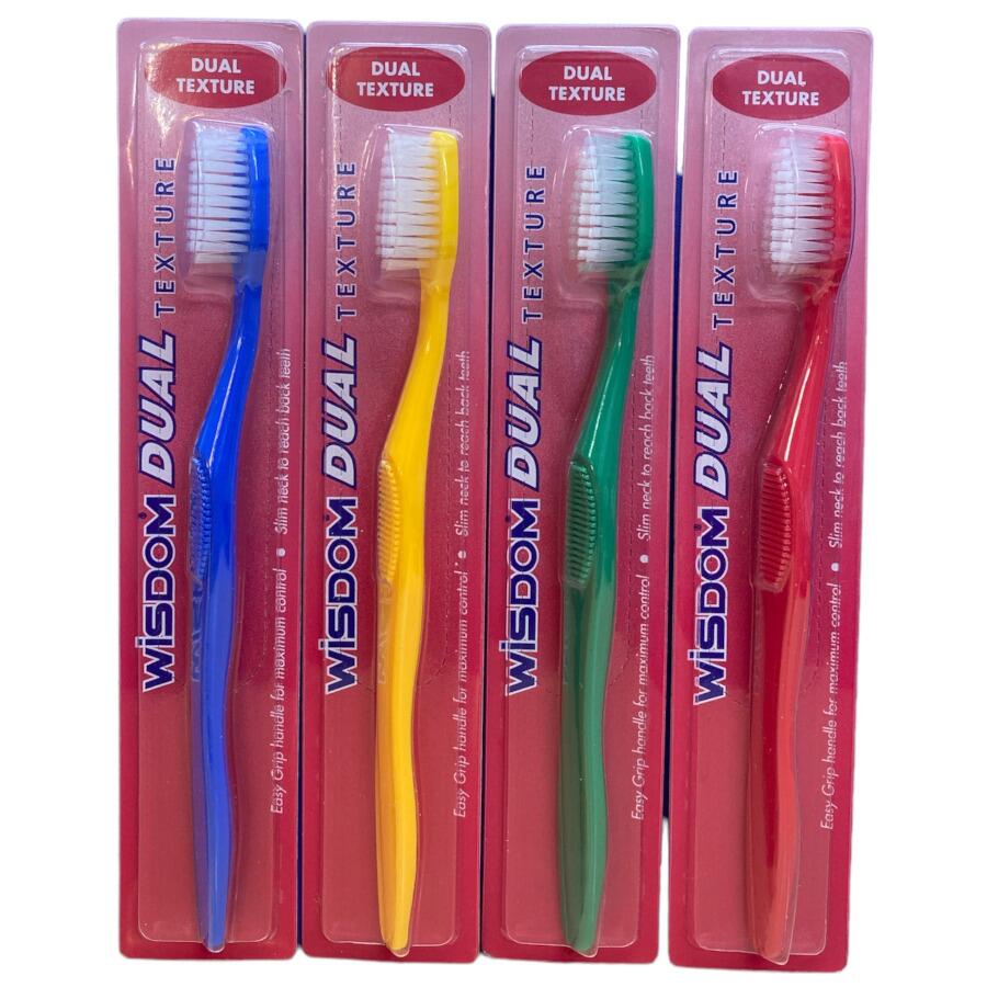 Wisdom Dual Texture Toothbrush