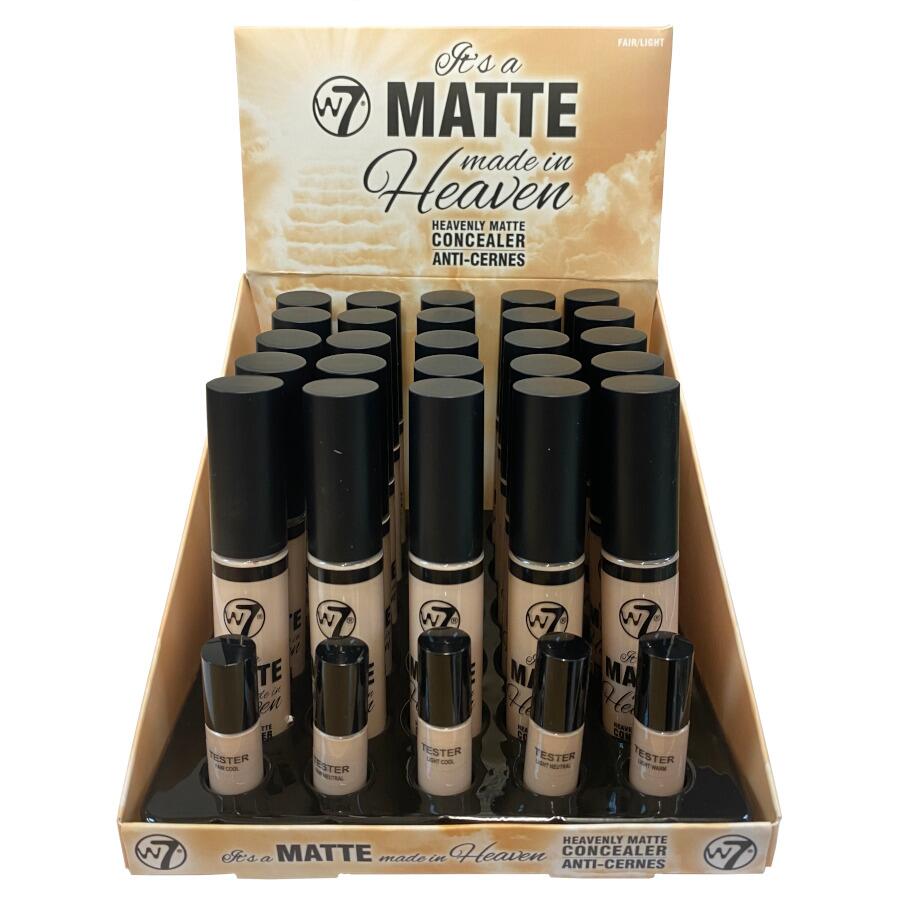 W7 Matte Made In Heaven Matte Concealer - Fair/Light