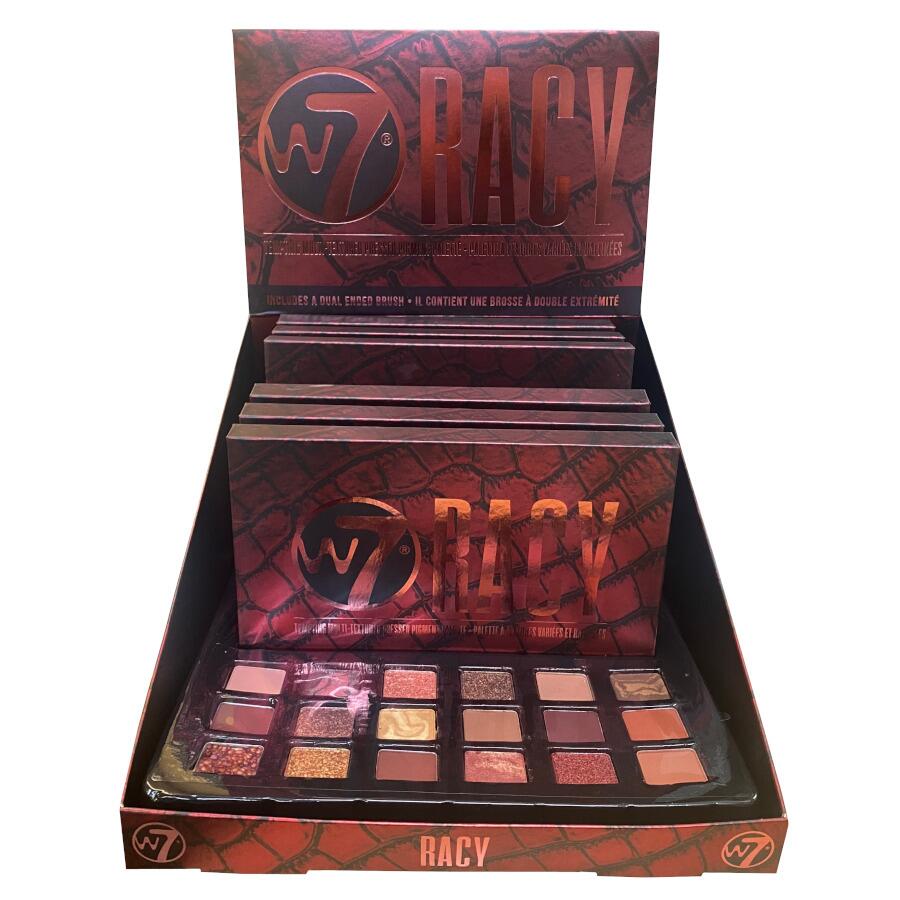 W7 Racy Tempting Multi-Textured Pressed Pigment Palette