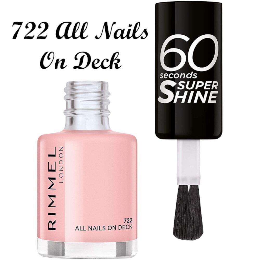 60 Seconds Super Shine - Nail Polish N.718 Kiss A Sailor