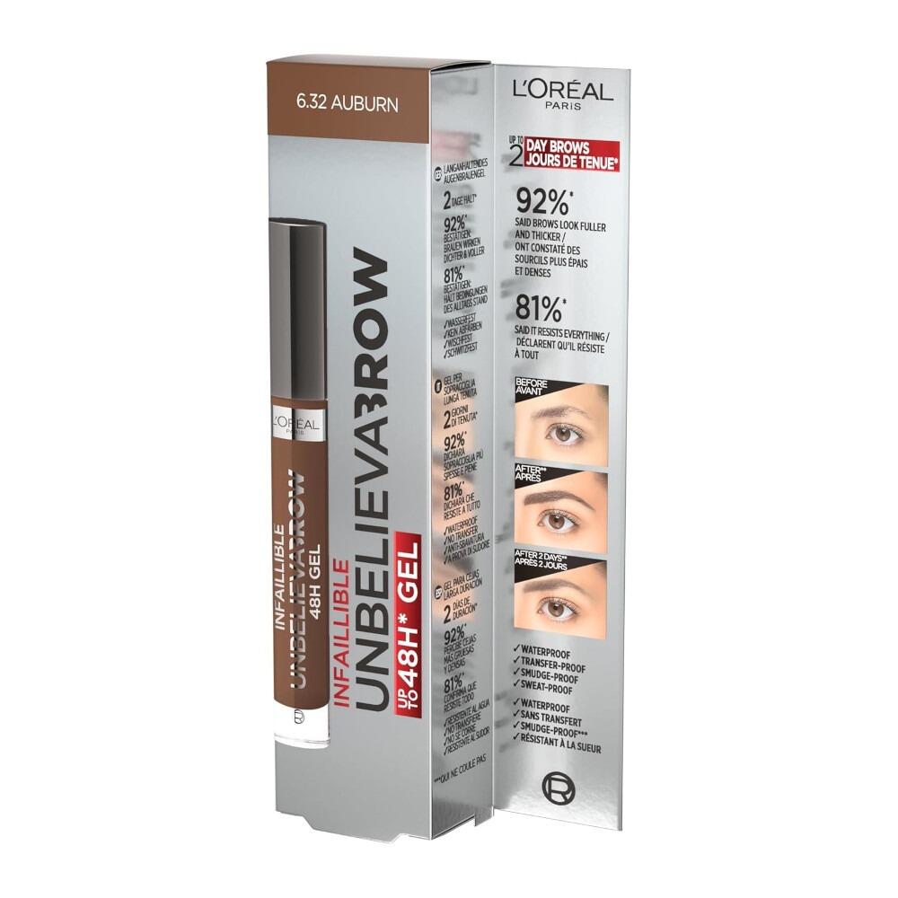 L'Oréal Infaillible Unbelievabrow 48H Brow Gel - 6.32 Auburn