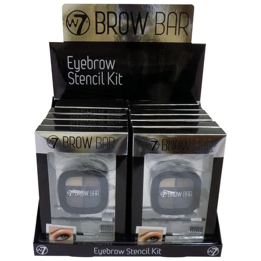 W7 Brow Bar Eyebrow Stencil Kit