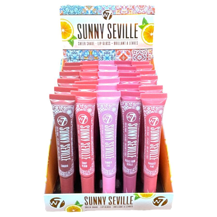 W7 Sunny Seville Sheer Lip Gloss