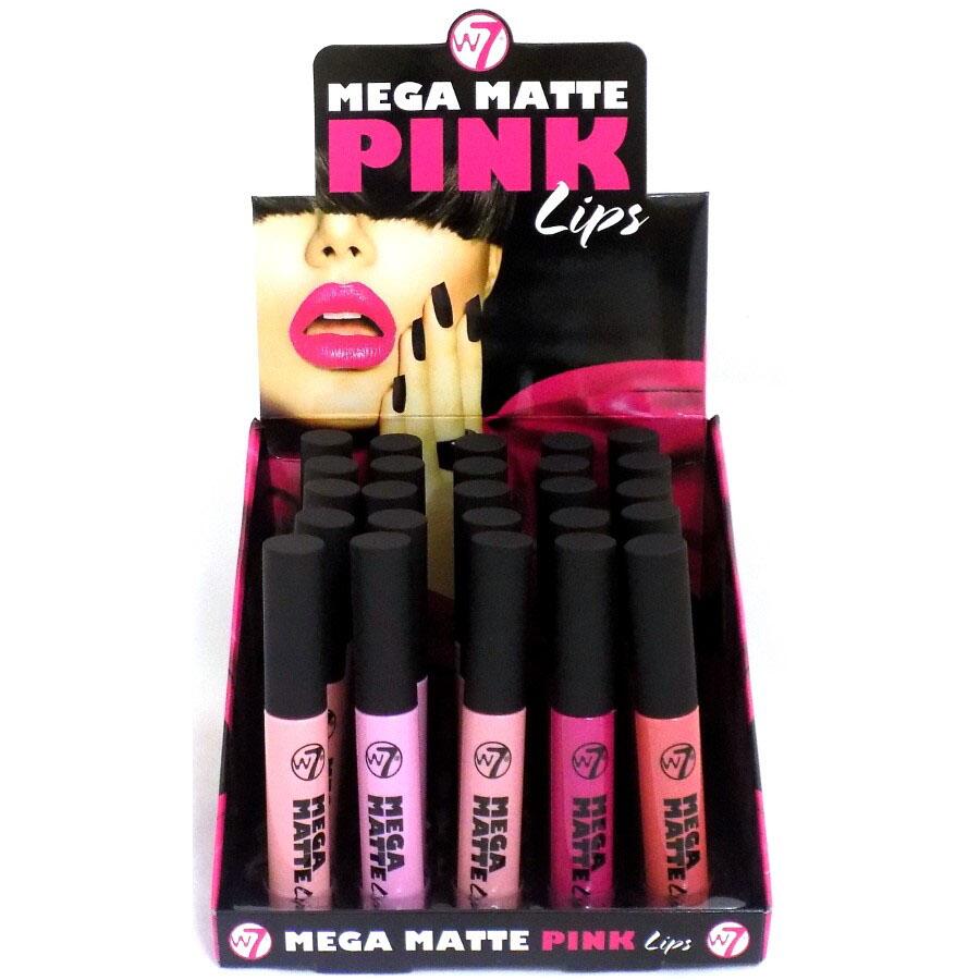 W7 Mega Matte Lips - Pink