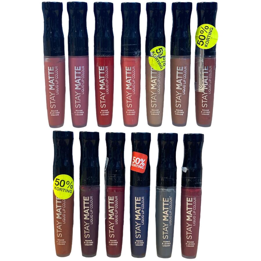 Rimmel Stay Matte Liquid Lip Colour - 5.5ml - 600 Coral Sass