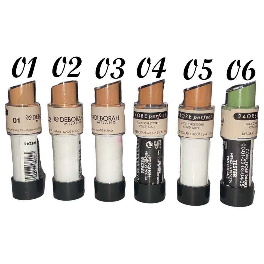 Deborah Milano 24ORE Perfect Concealer Stick - TESTERS - 01 Light Beige