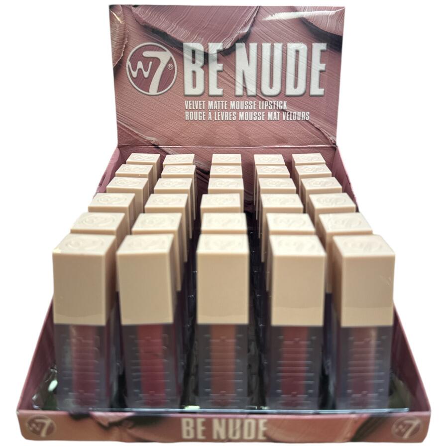 W7 Be Nude Velvet Matte Mousse Lipstick