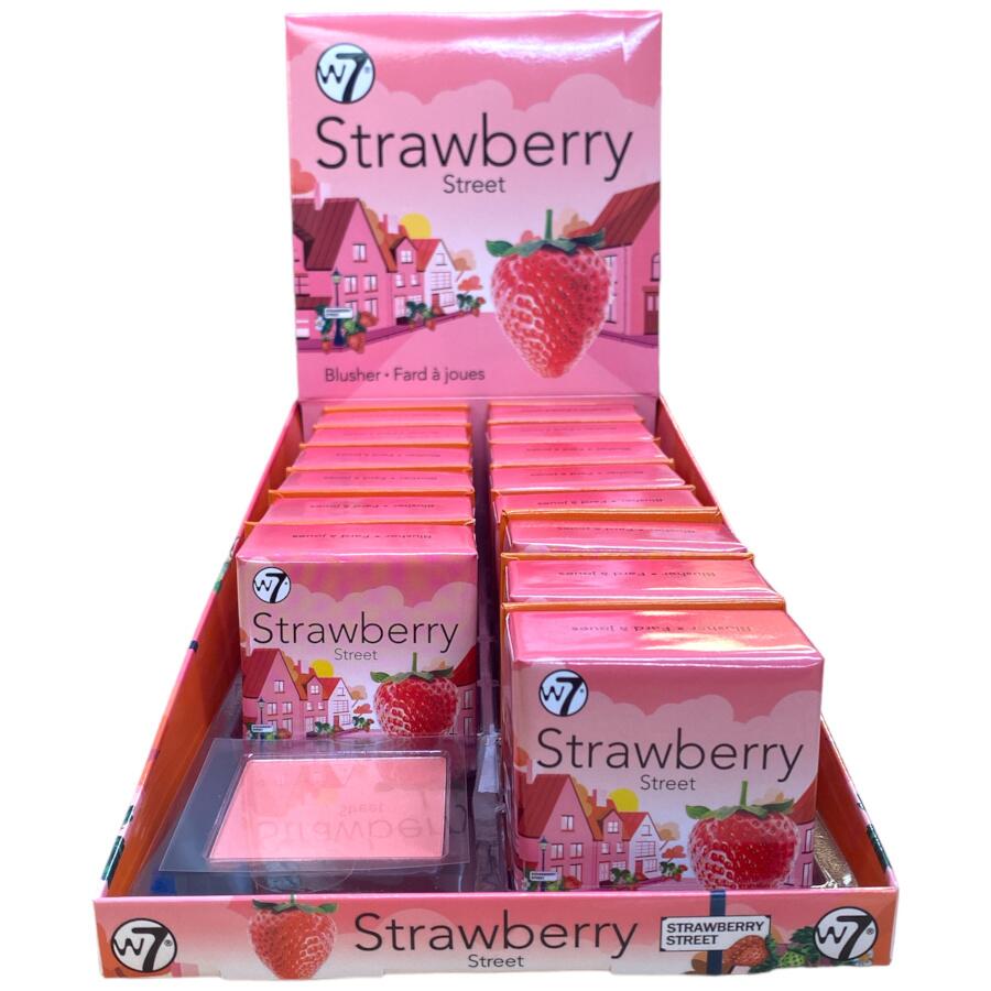 W7 Strawberry Street Box Blusher