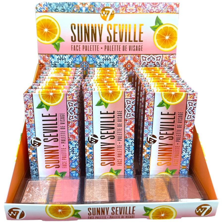 W7 Sunny Seville Face Palette