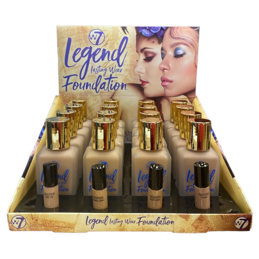 W7 Legend Lasting Wear Foundation - Medium