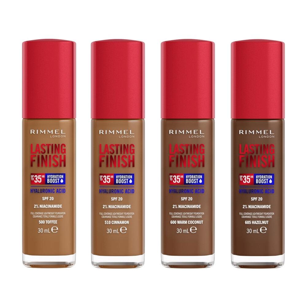 Rimmel Lasting Finish Up To 35HR Hydration Boost Foundation - 30ml ...