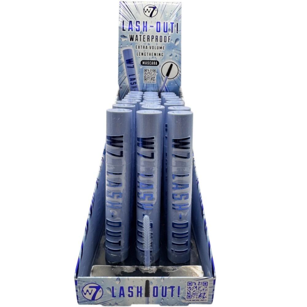 W7 Lash-Out! Waterproof Extra Volume Lengthening Mascara