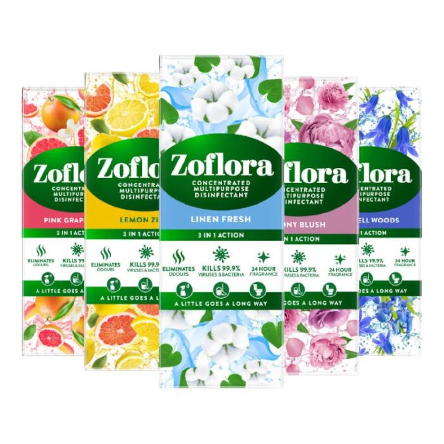 Zoflora Linen Fresh 3In1 Action Concentrated Multipurpose Disinfectant ...