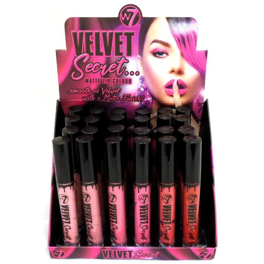 W7 Velvet Secret Matte Lip Colour