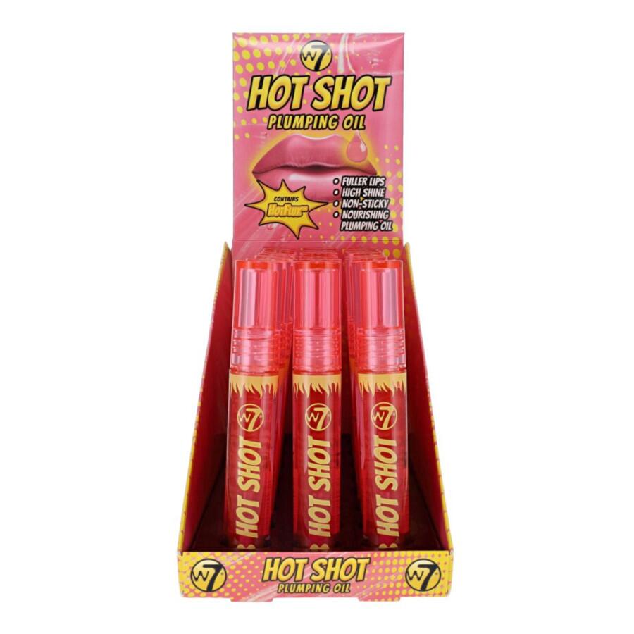 W7 Hot Shot Lip Plumping Oil