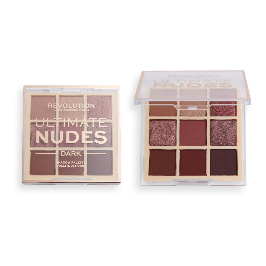 Revolution Makeup Ultimate Nudes Eyeshadow Palette - Dark