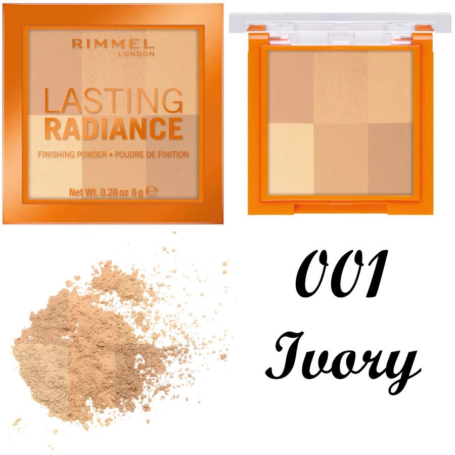 Rimmel Lasting Radiance Finishing Powder Palette - BROKEN SEAL (Options)