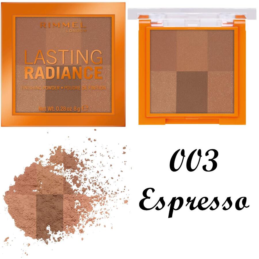 Rimmel Lasting Radiance Finishing Powder Palette - BROKEN SEAL (Options)