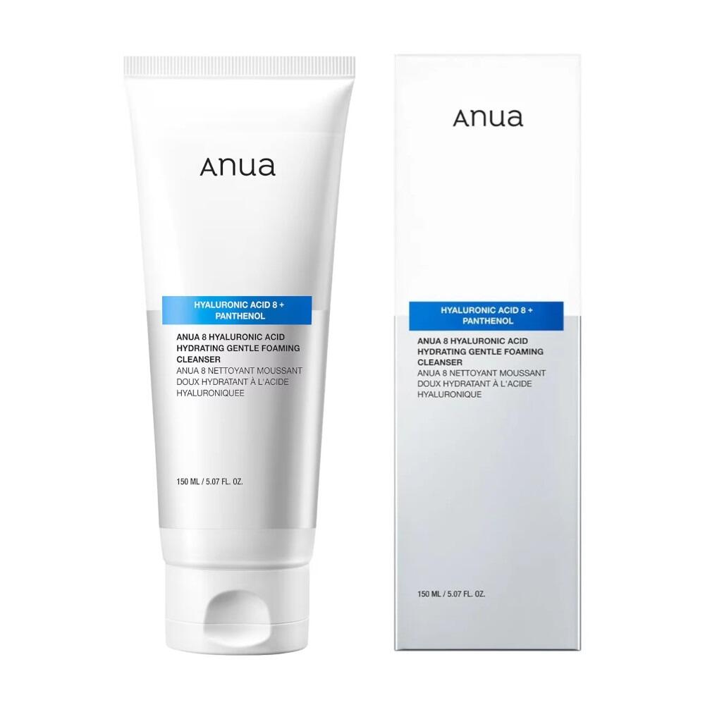 Anua 8 Hyaluronic Acid Hydrating Gentle Foaming Cleanser - 150ml