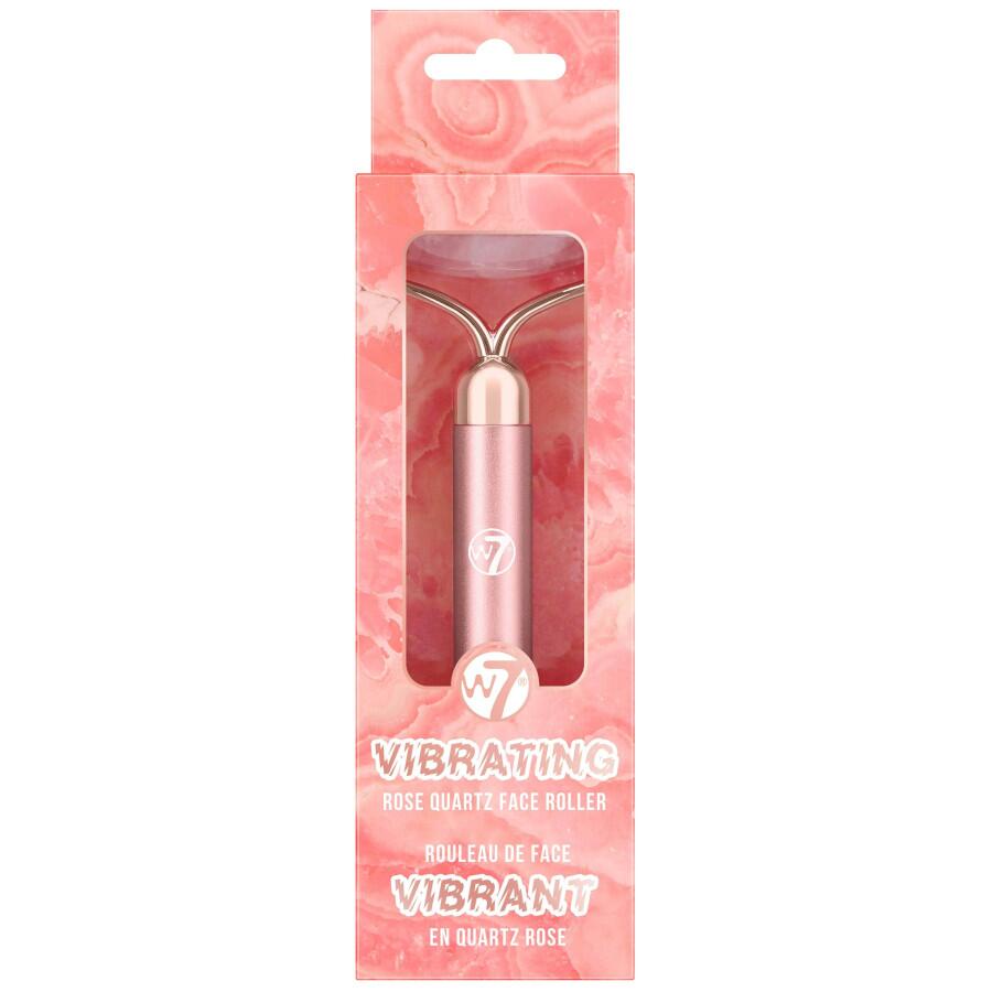 W7 Vibrating Rose Quartz Face Roller