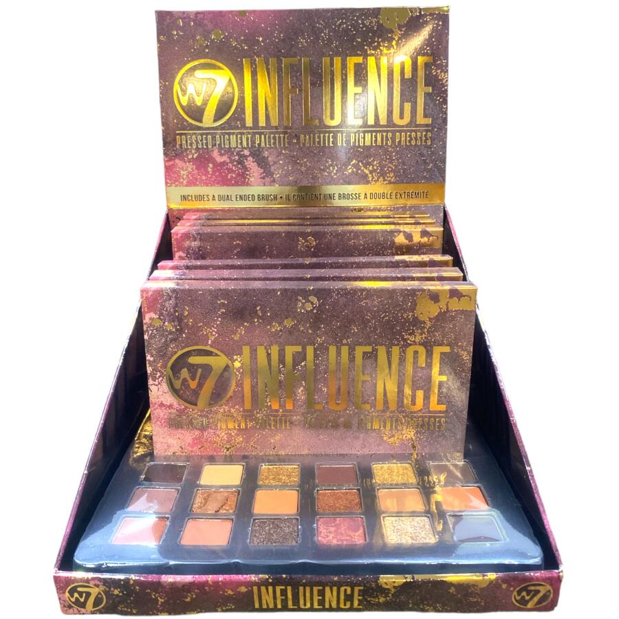 W7 Influence Pressed Pigment Palette