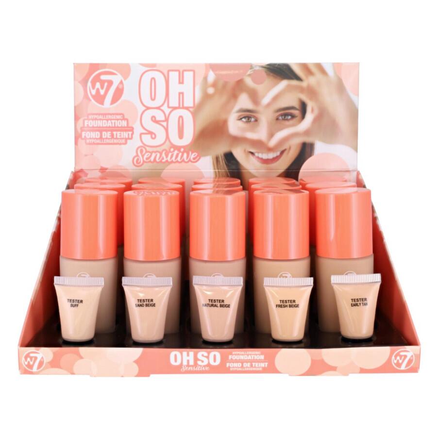 W7 Oh So Sensitive Hypoallergenic Foundation