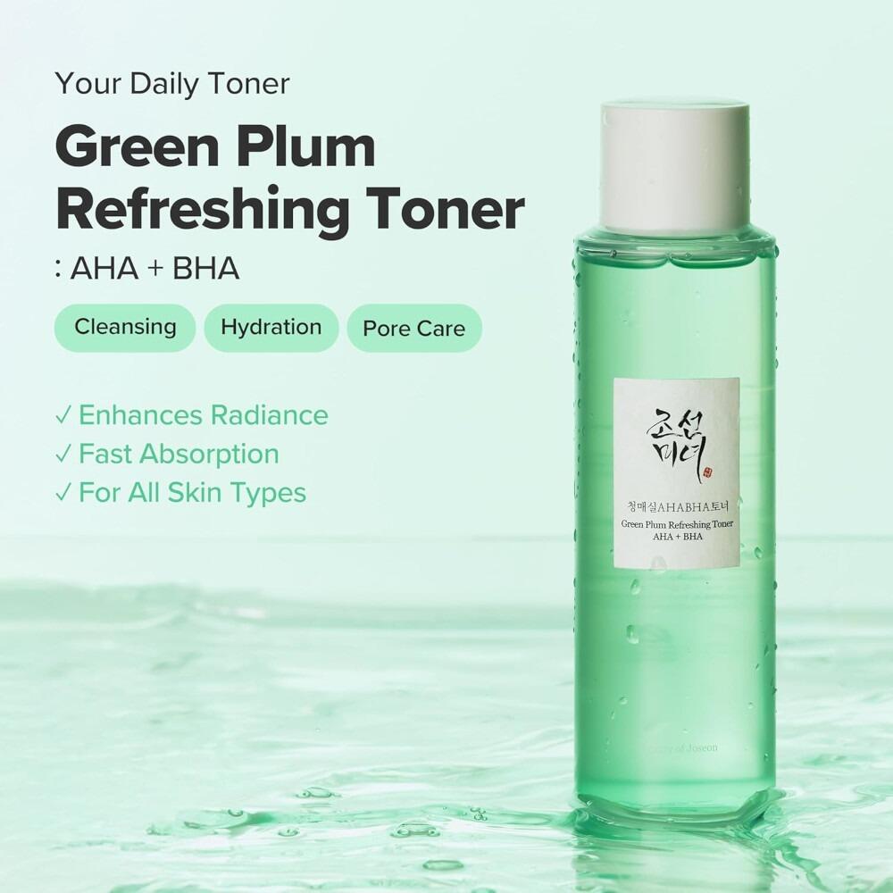 Green Plum Refreshing Toner : AHA + BHA 150ML