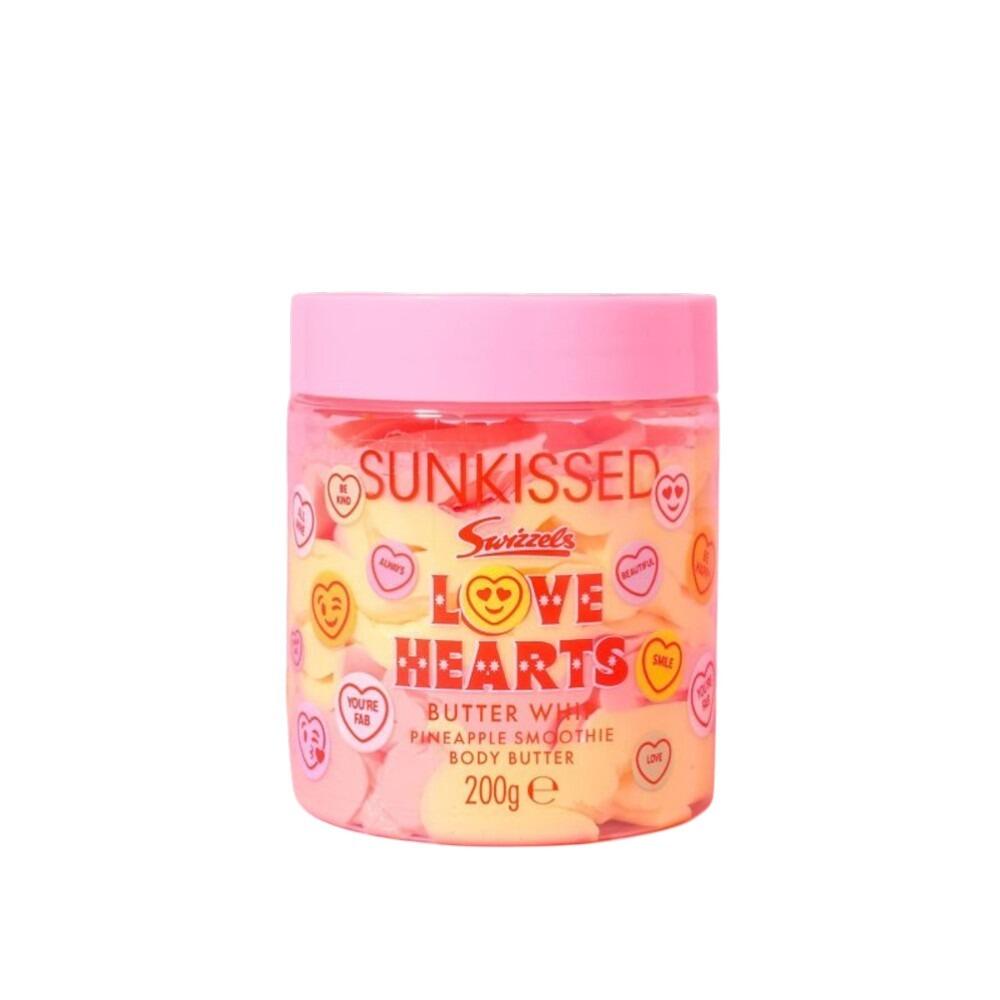 Sunkissed Swizzels Love Hearts Butter Whip Pineapple Smoothie Body
