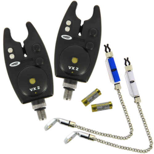 VX2 Bite Alarm and Indicator Set on Blister Bite Alarms and Indicators NGT- GO FISHING TACKLE