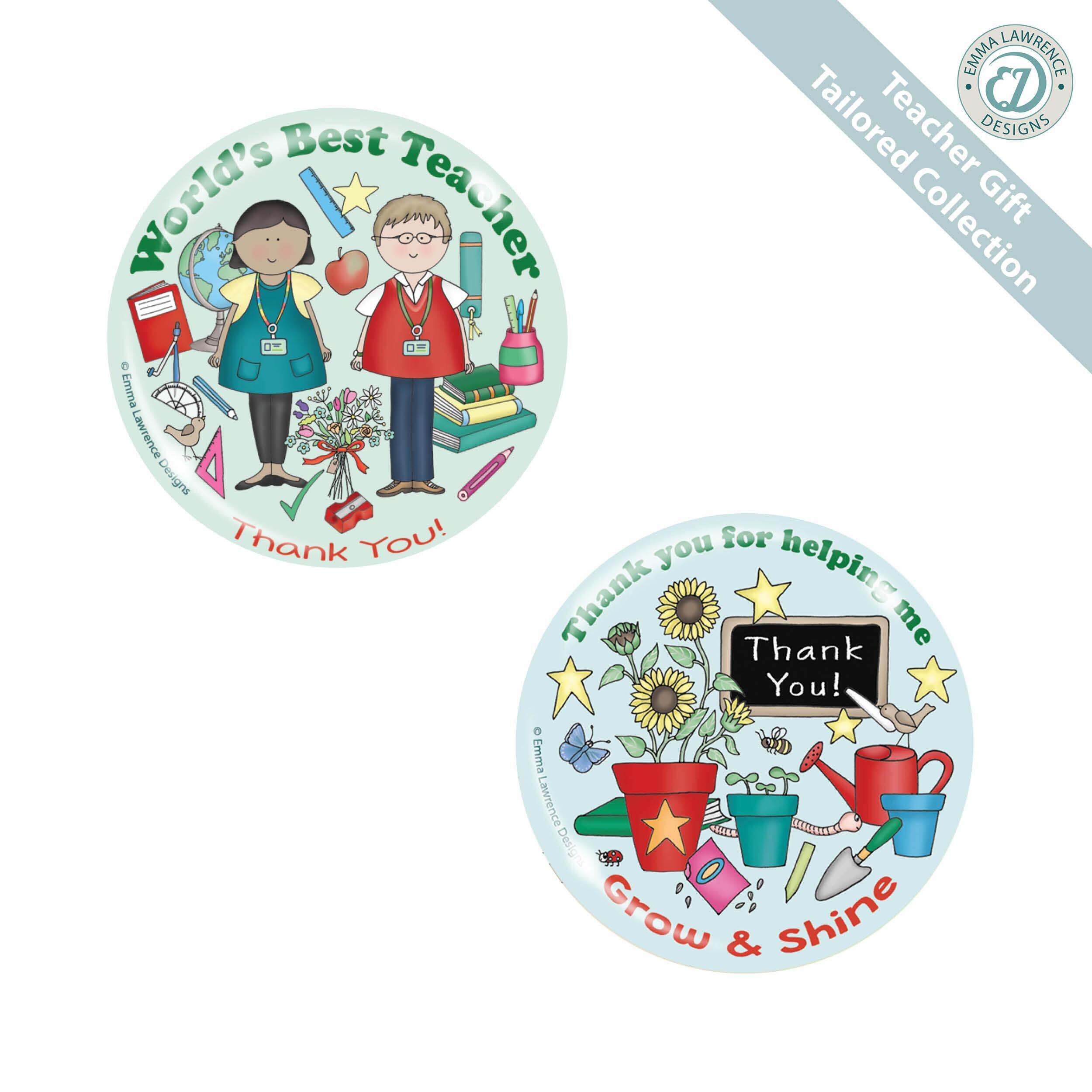 Fridge Magnets | Teacher Thank You Gift Collection, Emma Lawrence Designs. Retail/Trade.