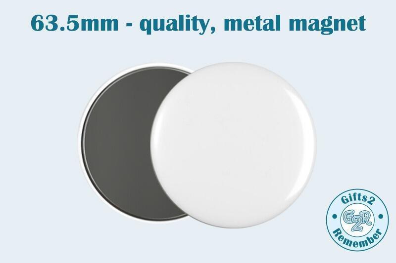 Custom Kitchen Magnets | Quality Fridge Magnets, Metal - 63.5mm