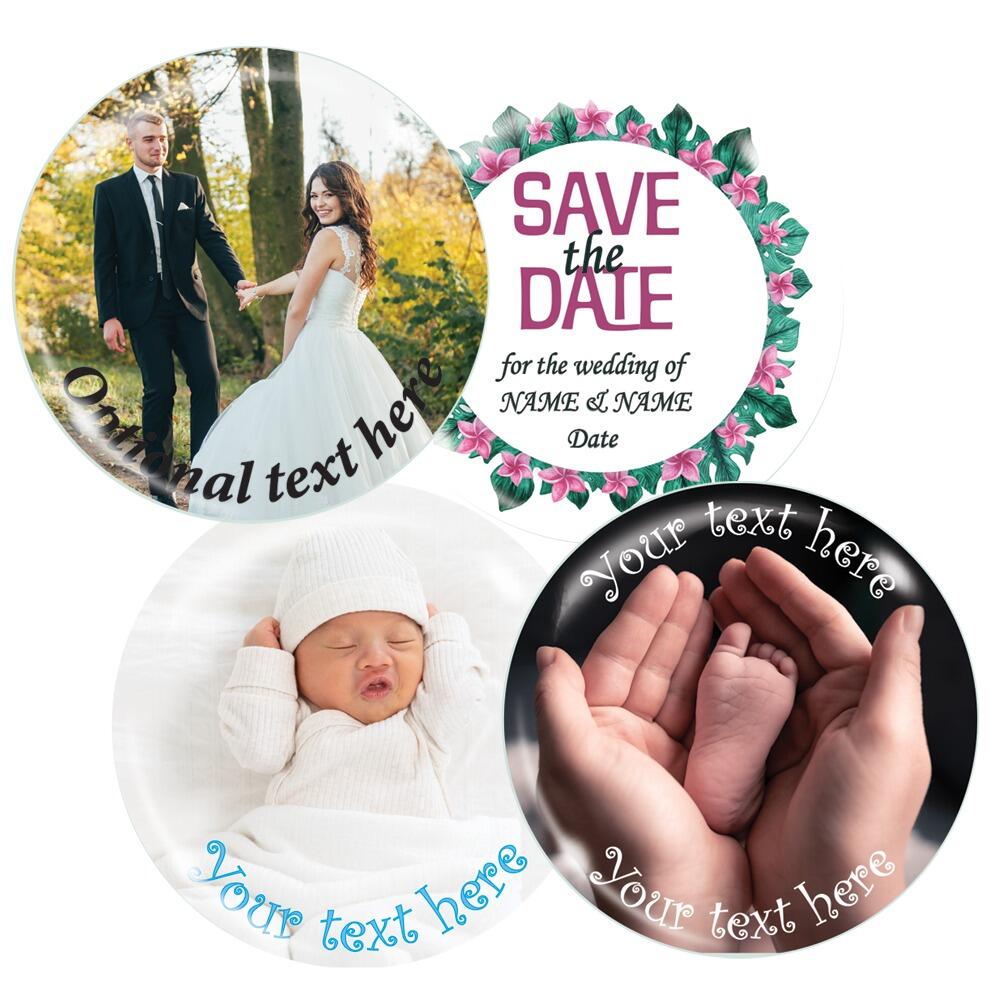 Custom Photo Magnet | Personalised Photo Magnets to Make Memories Last. Text Options. Quality Metal