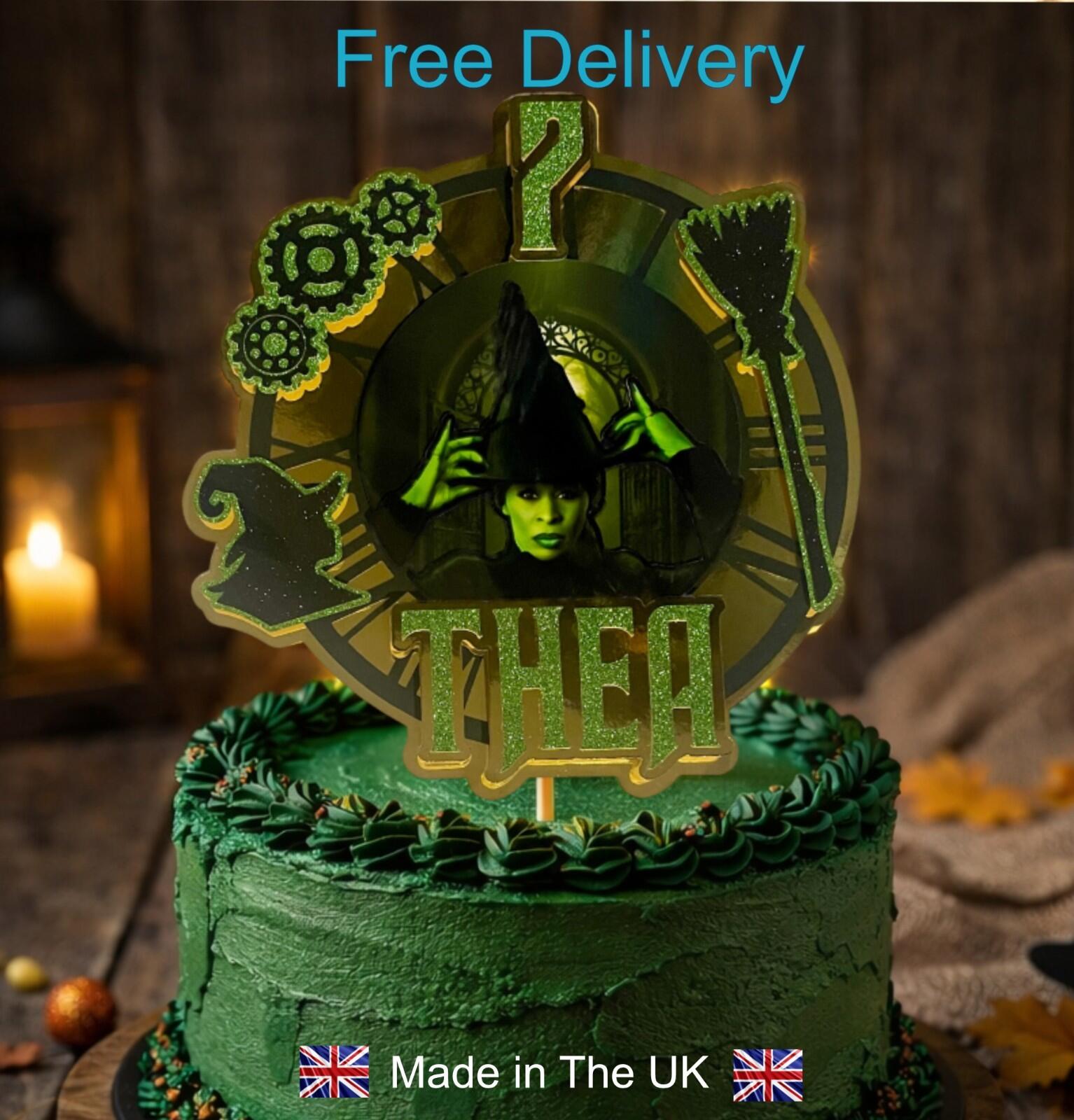 wicked cake topper