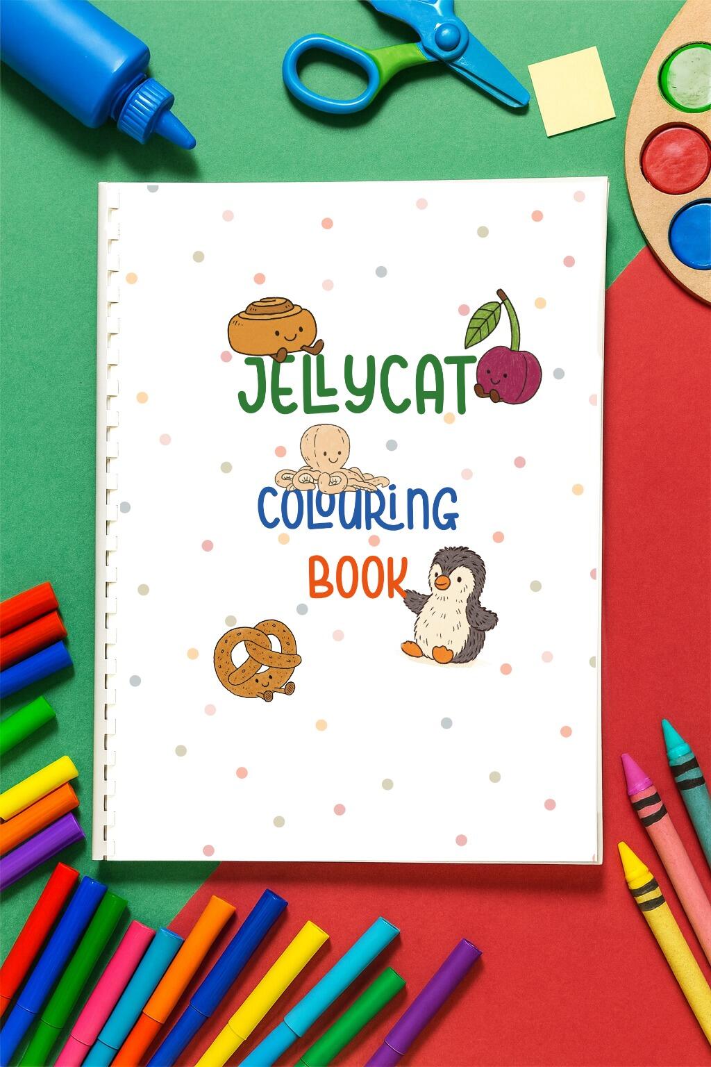 Jelly cat colouring book main
