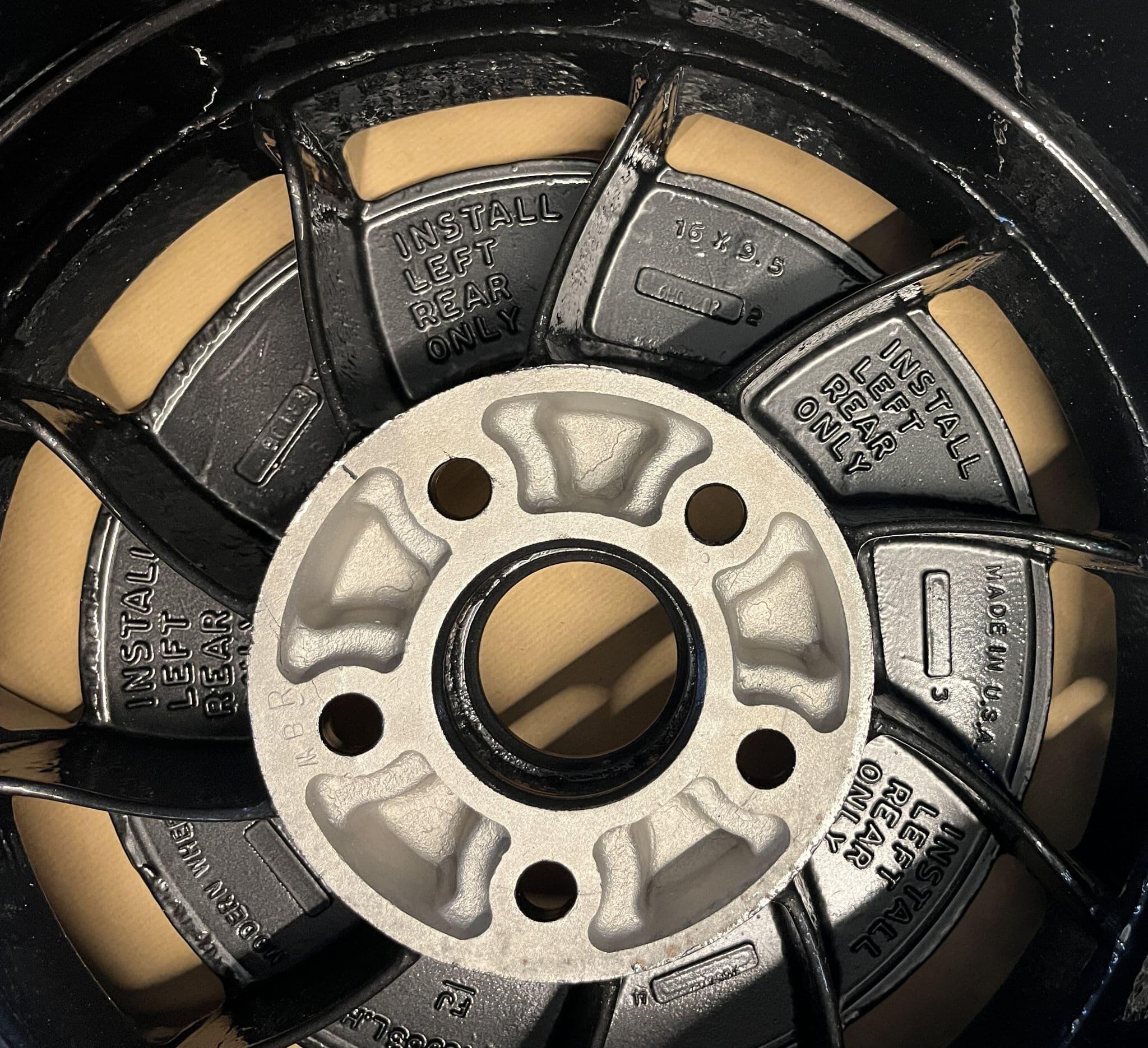 1984-1987 C4 Corvette 16& x 95& FE7 WHEEL LH drside GM 14089085 ...