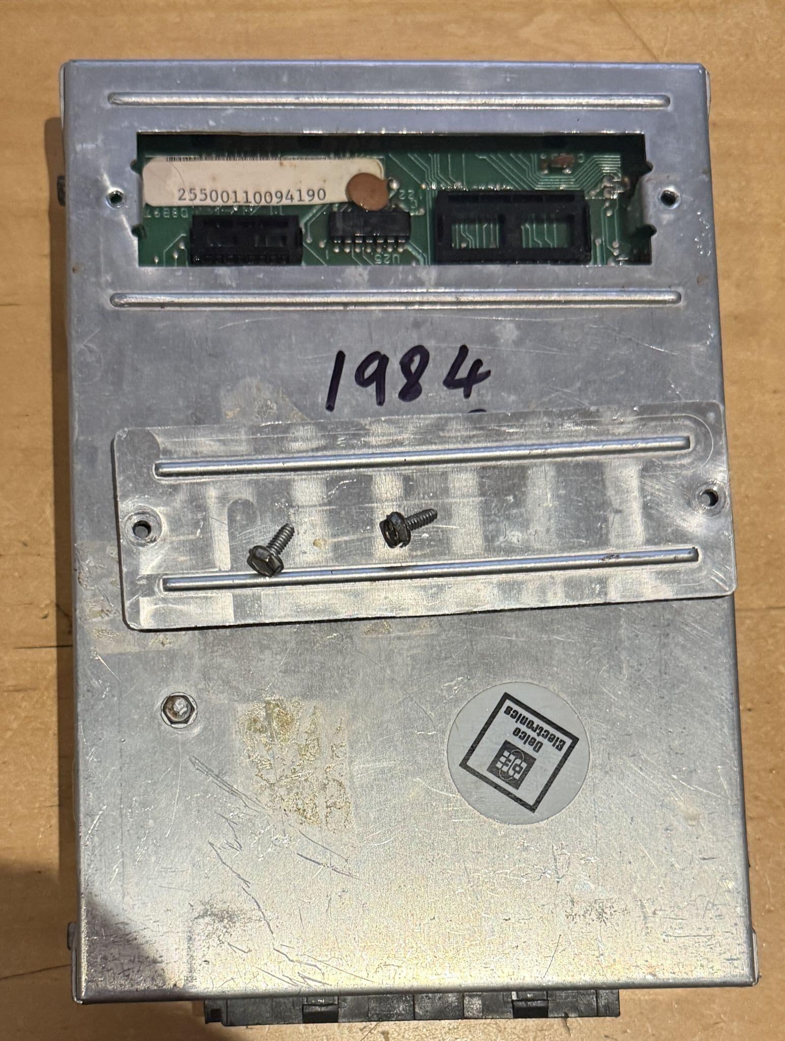 1984 C4 Corvette Auto ECM ECU GM not working core used