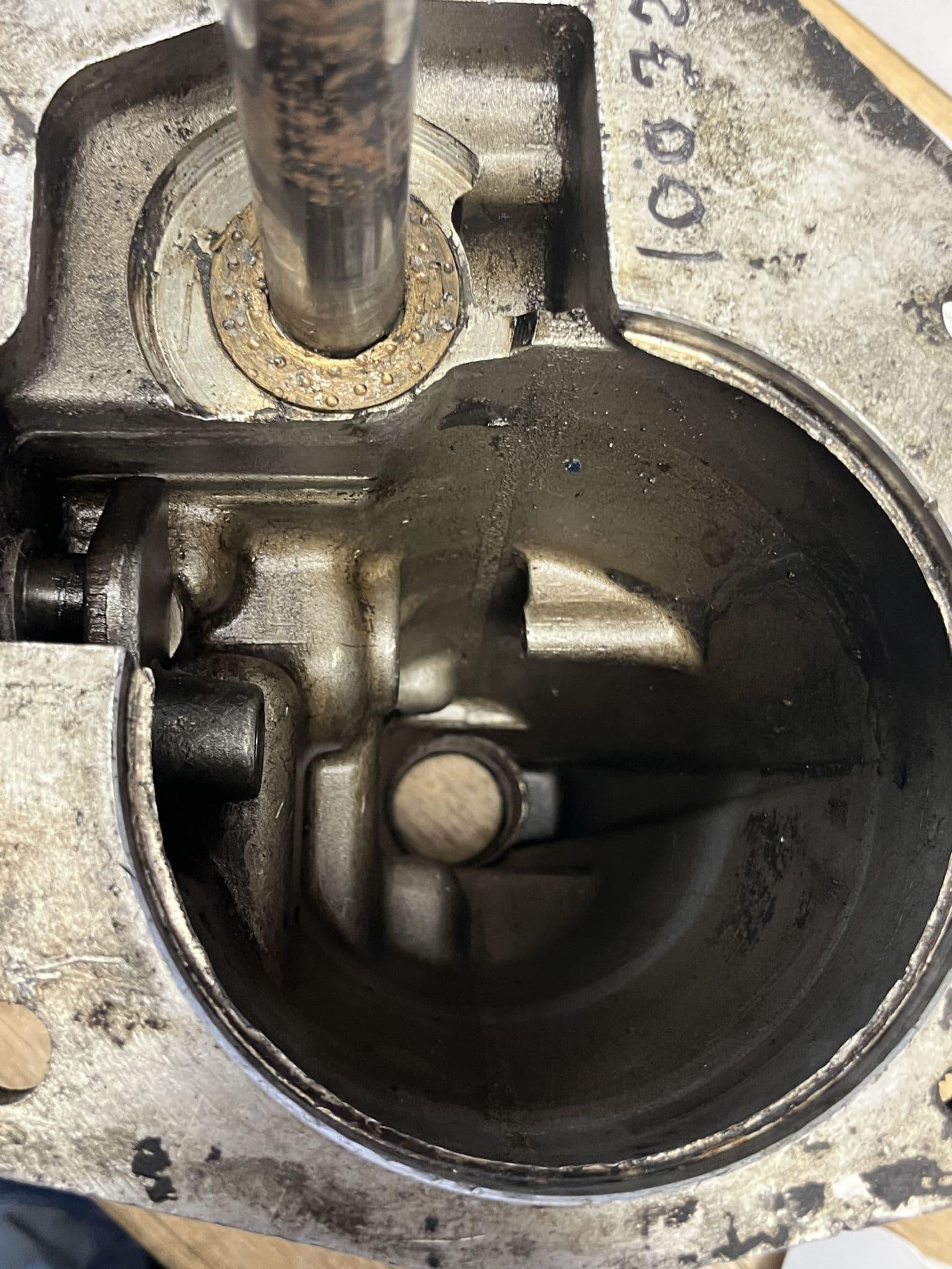 1962 Borg Warner T-10 Tail Housing 12-20-61 Used Fair