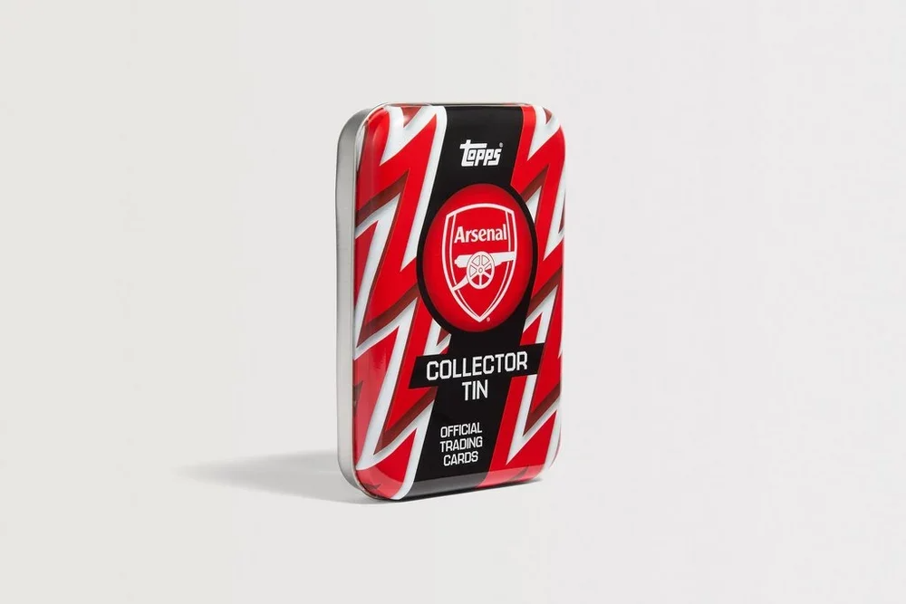 【新品未開封】TOPPS Arsenal Collector Tin アーセナル 2025-26 Topps Arsenal FC Collectors Tin kaufen, 16,99 €